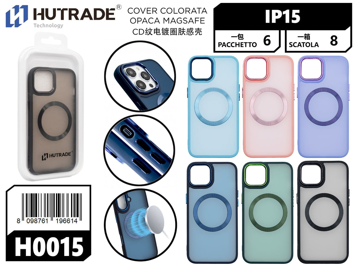COVER COLORATA OPACA MAGSAFE IP15 – H0015 036211