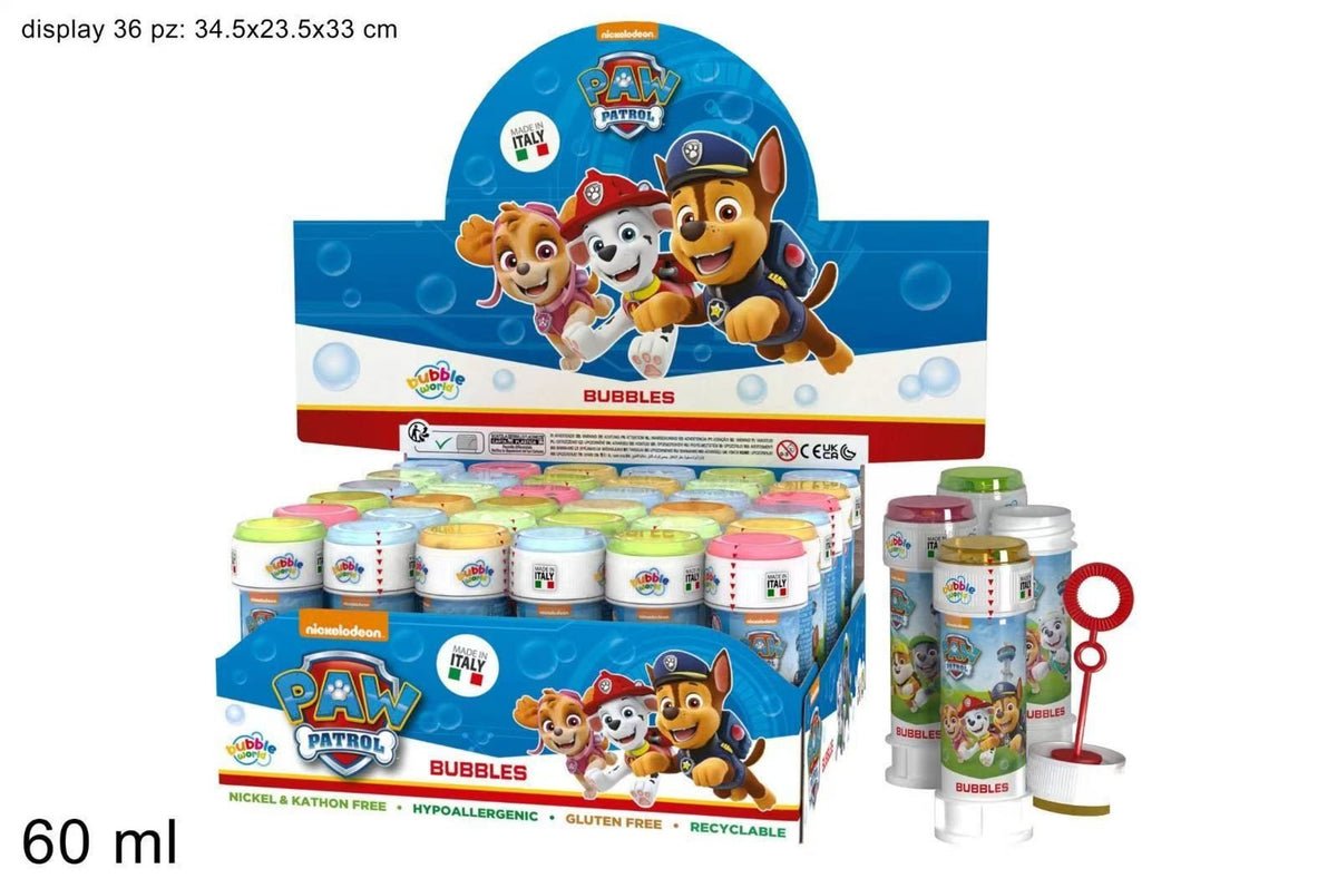 BOLLE DI SAPONE PAW PATROLS