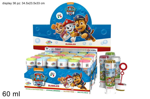 BOLLE DI SAPONE PAW PATROLS