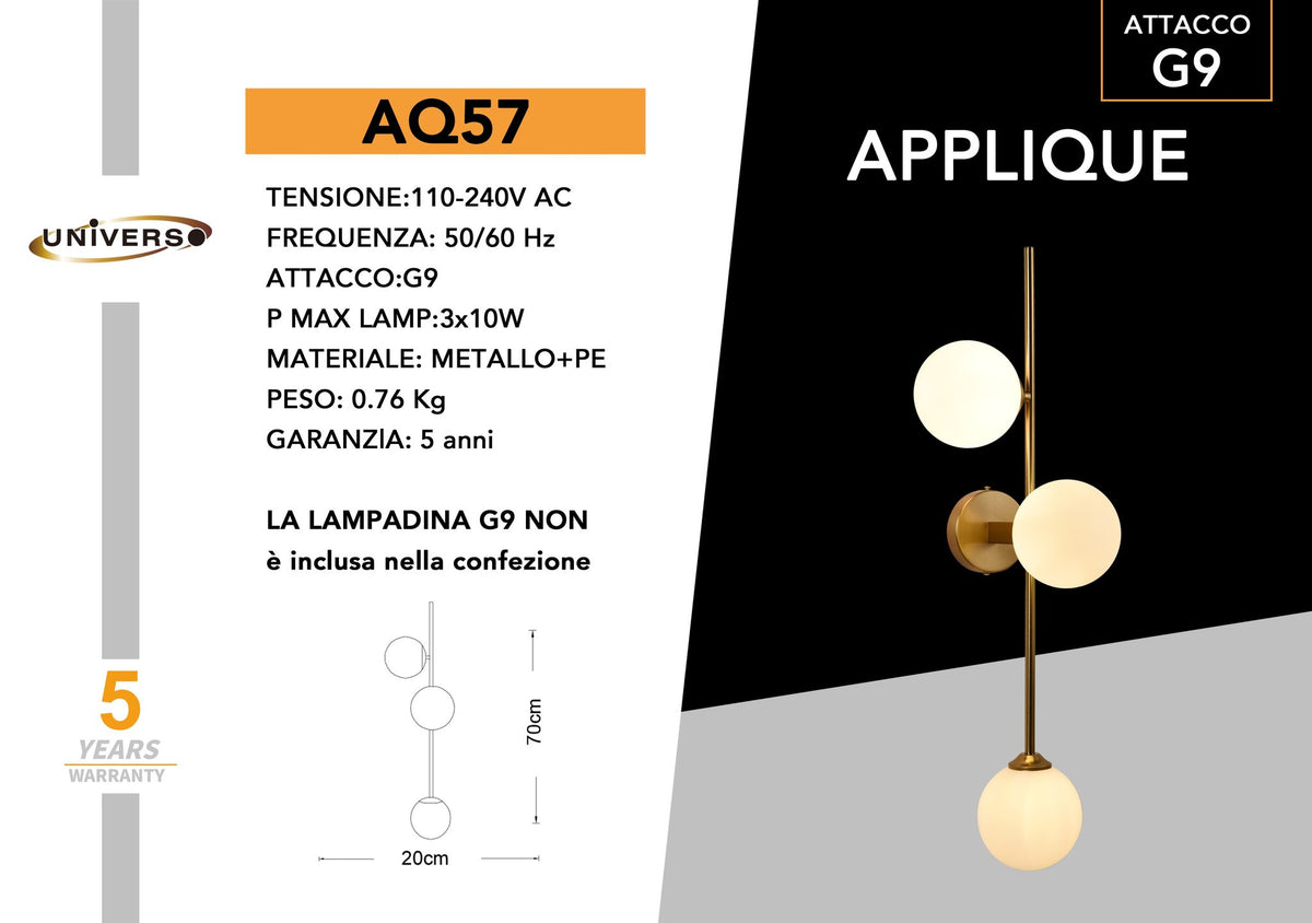 Lampadario Da Soffitto Universo – AQ57