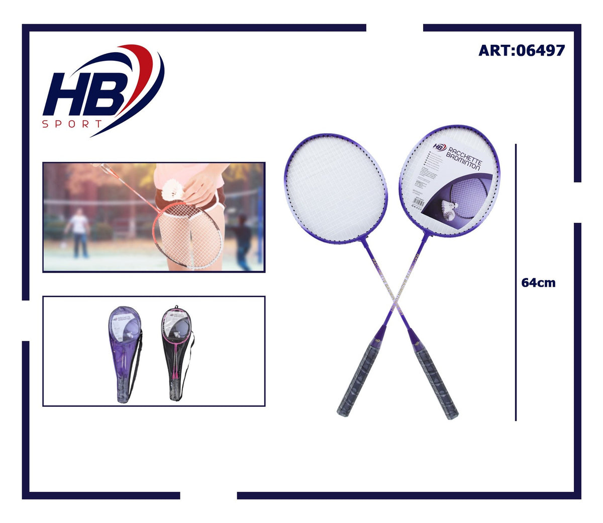 Racchette badminton