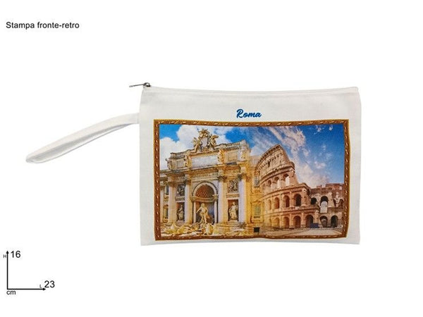 BUSTINA BEAUTY 23 × 16 cm IN POLYCOTTON BIANCA ROMA C SCENARIO