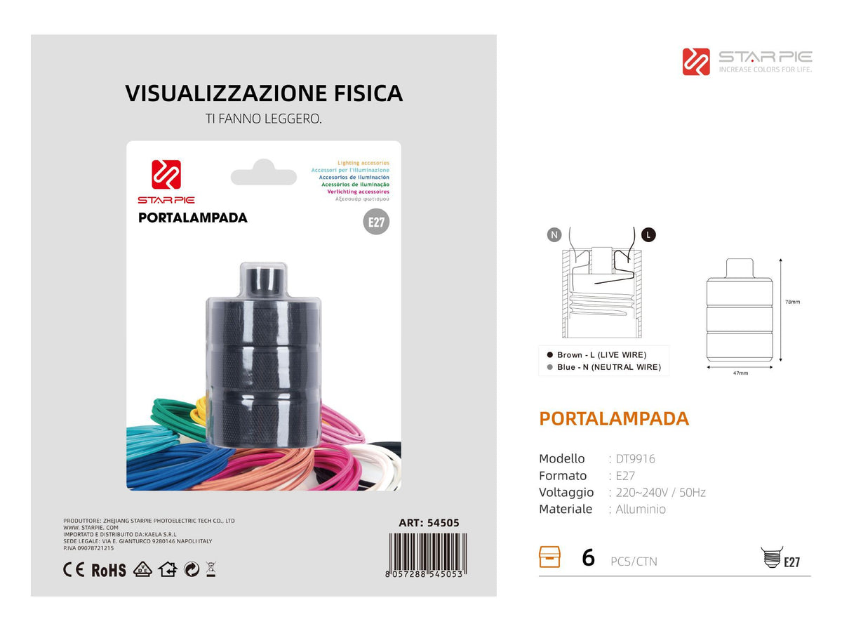 Portalampade – art. 54505