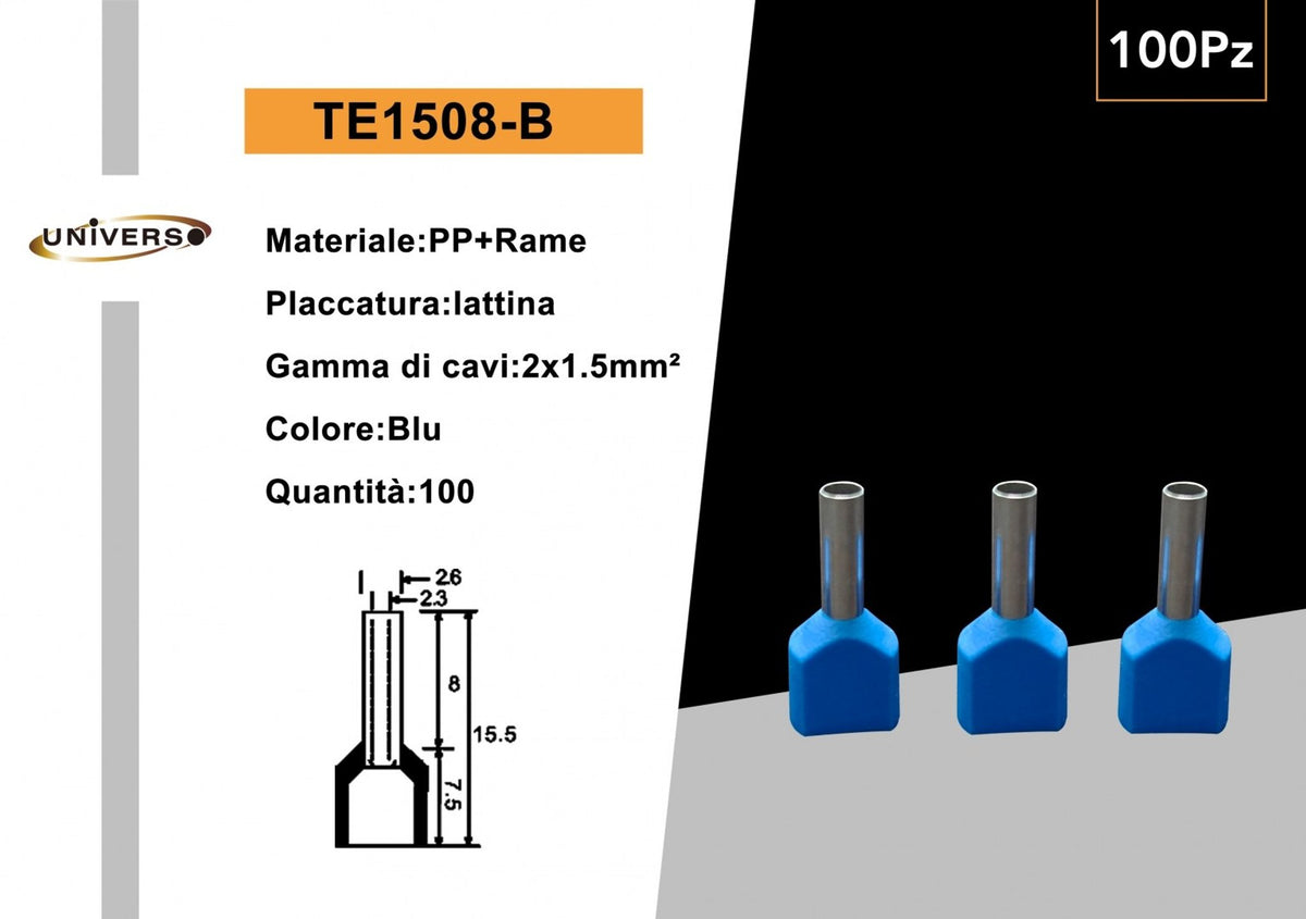 Terminali e capicorda – TE1508-B