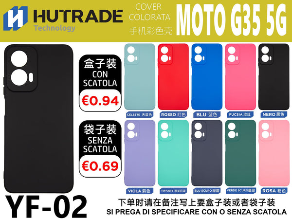 COVER COLORATA MOTO G35 5G – YF02 006891