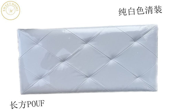 Pouf · POUF BIANCO GIOIE DI CASA 76X38X38CM