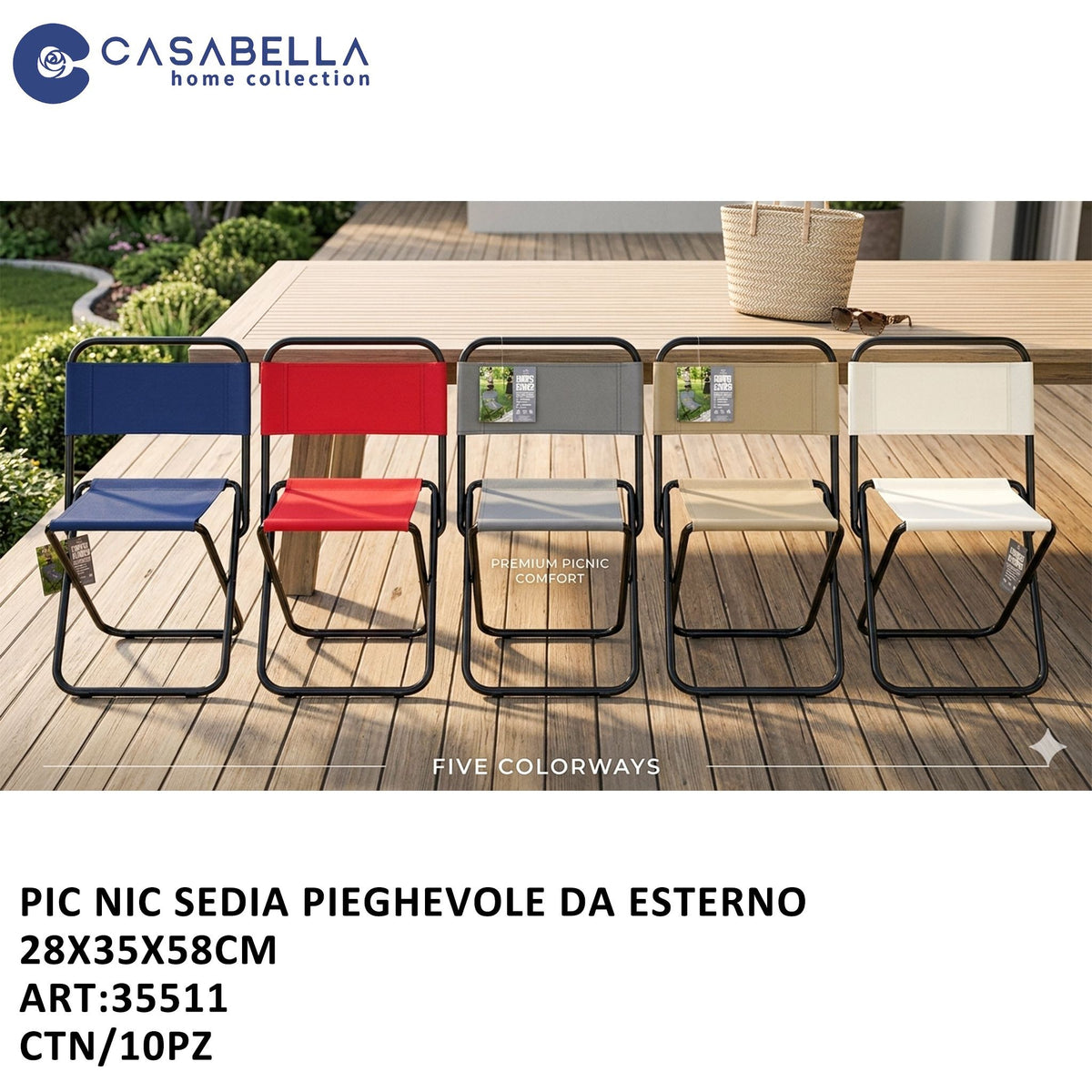 Sedia da esterno · art. 35511