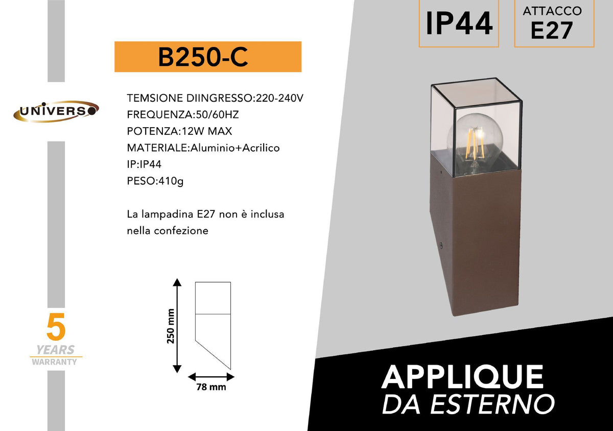 Applique da esterno – B250-C