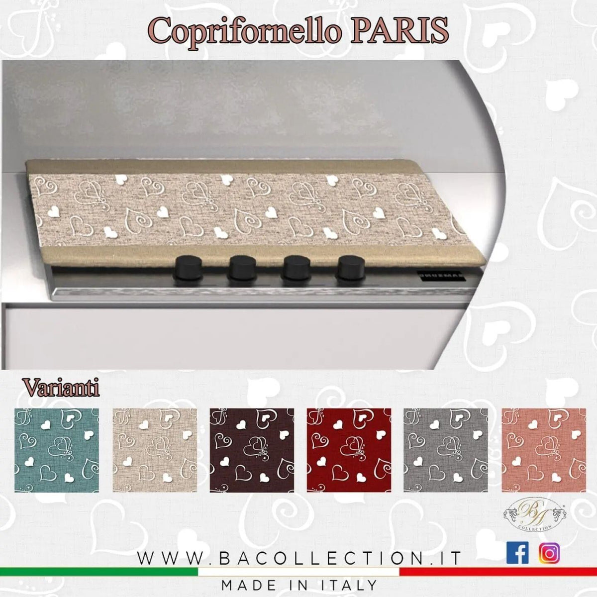 Coprifornelli PARIS
