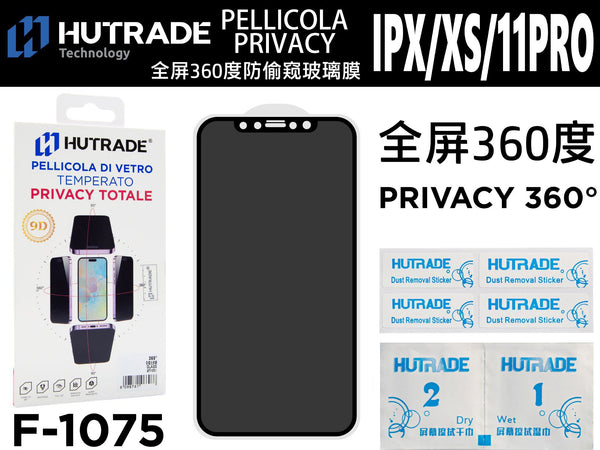PELLICOLA DI VETRO PRIVACY TOTALE IPX/XS/11 PRO – F1075 575000