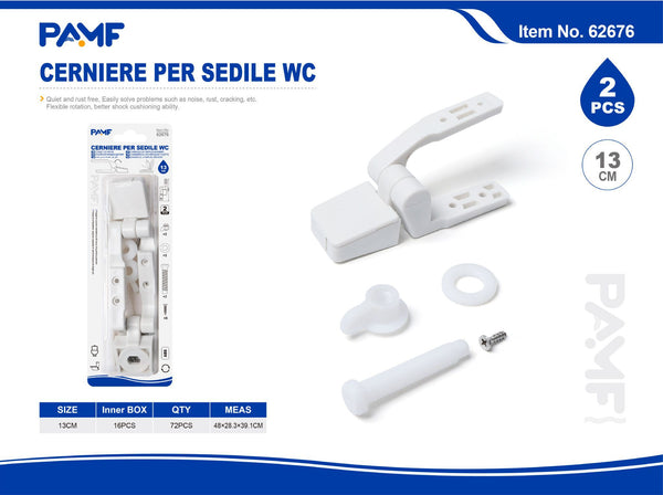 Fissaggi sedili WC – art. 62676