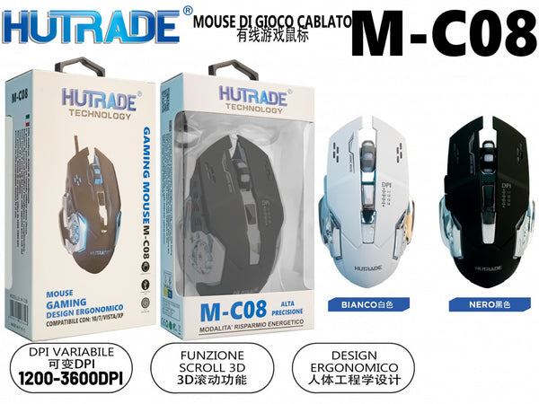 MOUSE GAMING CON FILO