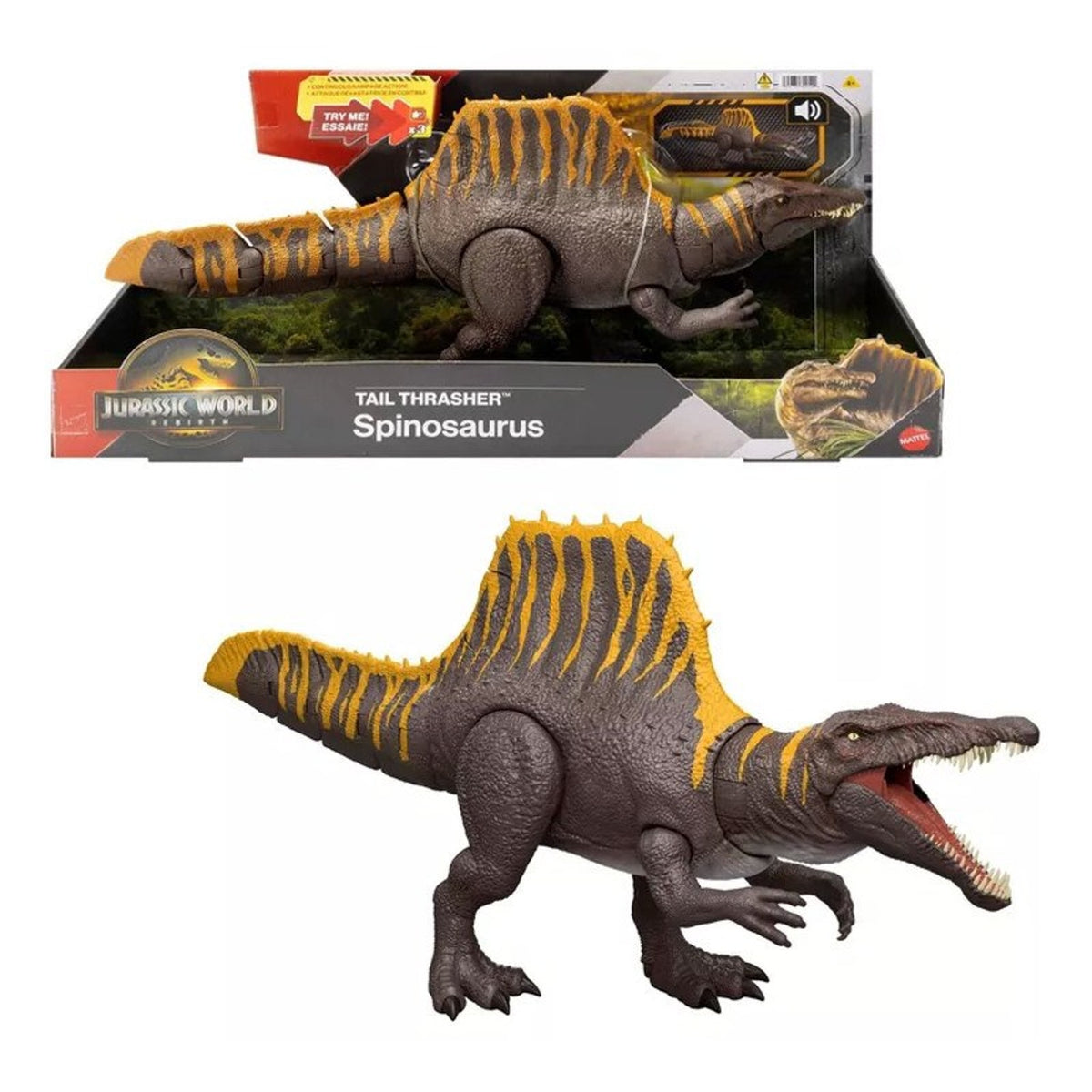 Jurassic World Rebirth, Spinosauro JGB56