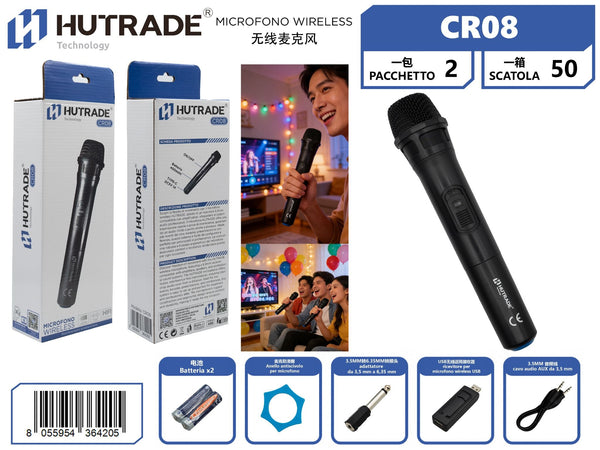 CR08 MICROFONO WIRELESS