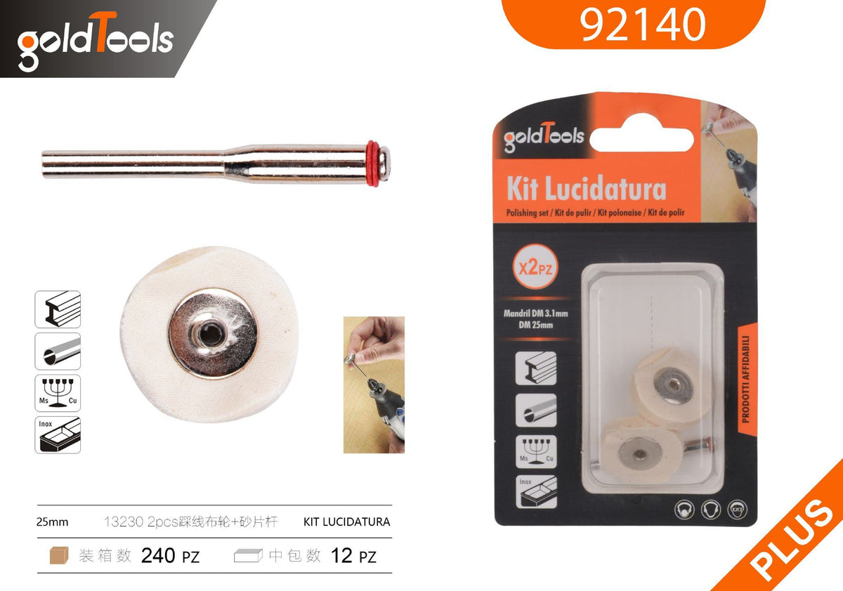 Abrasivi e accessori lucidatura – art. 92140