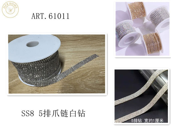 Decorazione strass · STRSS ART.61011 5FILA