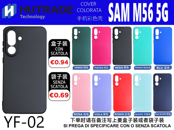 COVER COLORATA TPU SAM M56 5G – YF02 006941