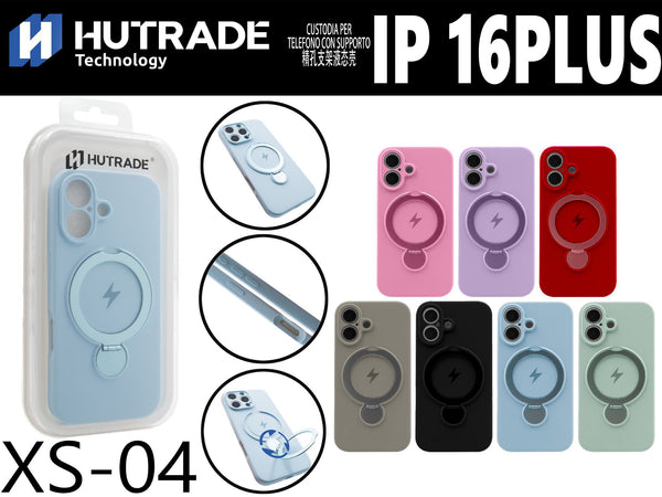 XS-04 COVER COLORATO CON SUPPORTO MAGSAFE IP16 PLUS