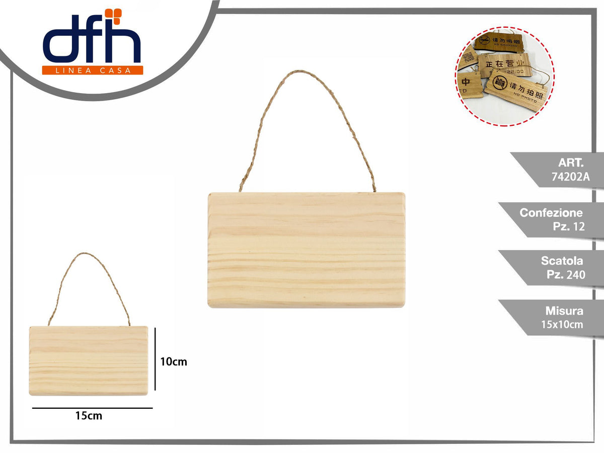 Decorazione di legno