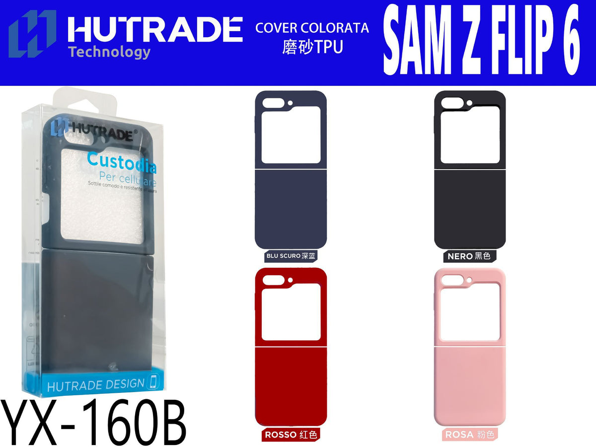 COVER COLORATA CON GANCIO Z FLIP 6 – YX160B 100307