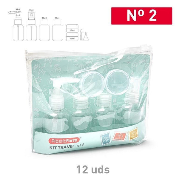 Kit di flaconi da viaggio – 18.5X4X17CM – 023517