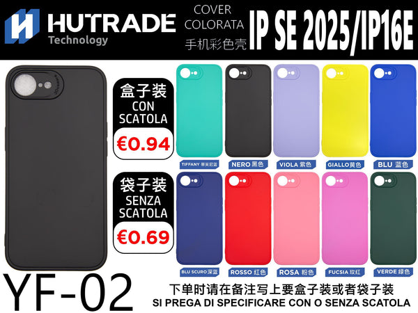COVER COLORATA TPU SE 2025 /IP16E/IP17E – YF02 006917