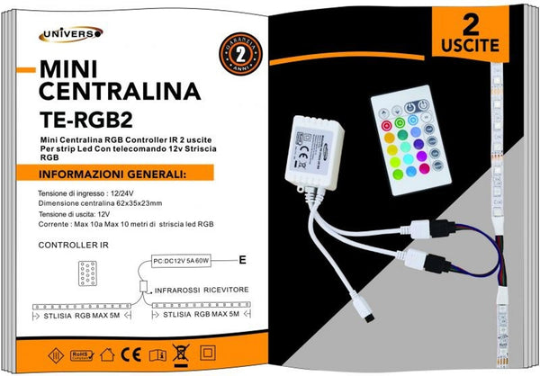 Controller per strisce LED – TE-RGB2