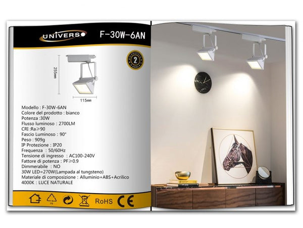 Lampada Da Pista Universo – F30W-6AN
