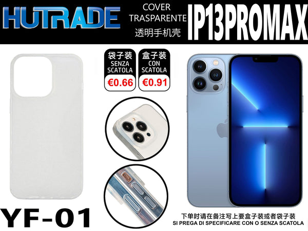 COVER TRASPARENTE IP13 PRO MAX – YF01 011549