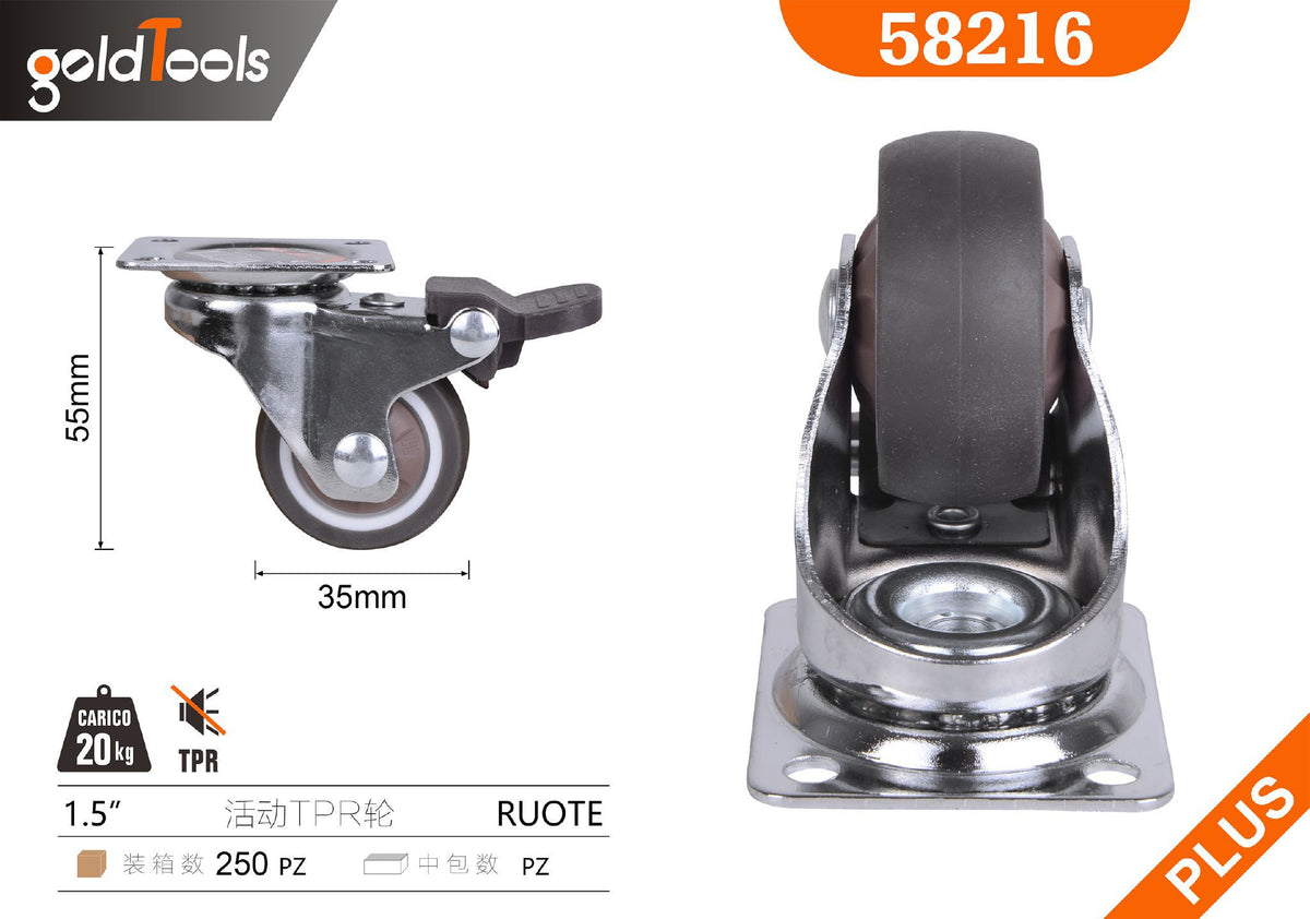 Ruote per mobili – art. 58216