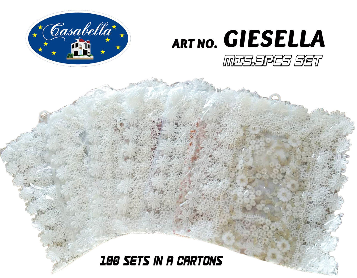 Centrotavola tessile GISELLA 3PCS SETS