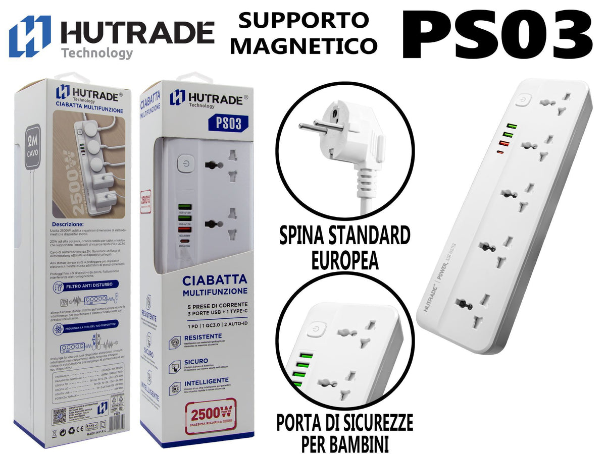PS03 PRESA MULTIFUNZIONE 2500W