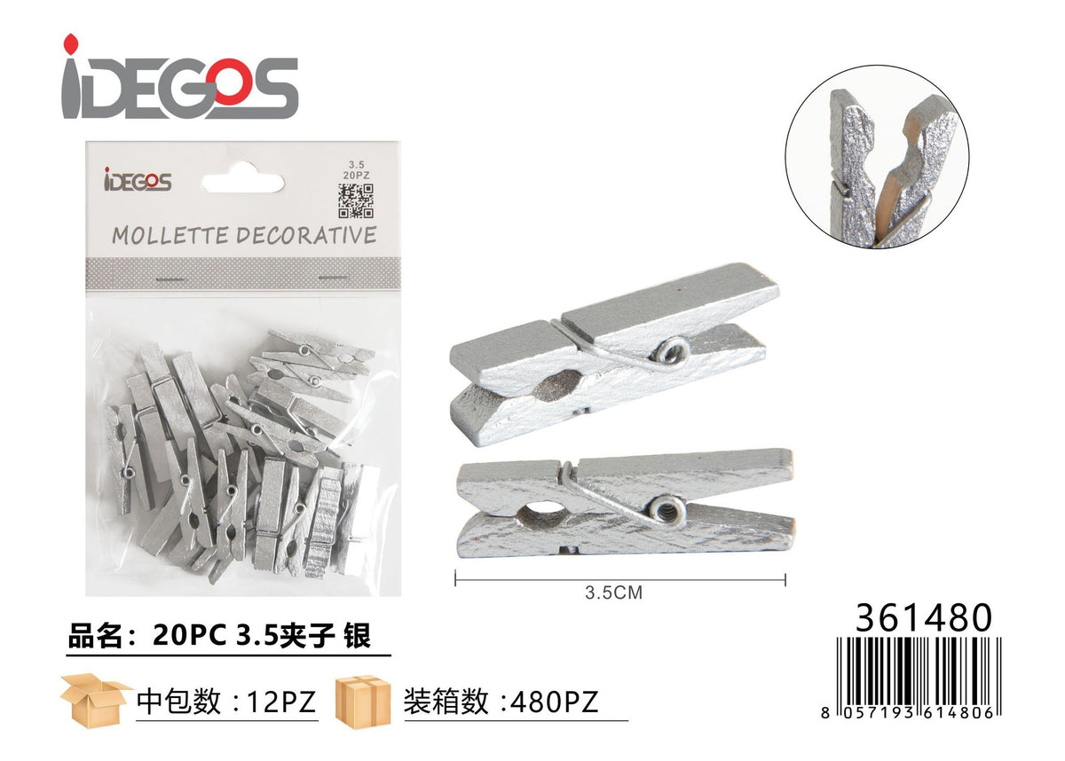 Mollettine decorative, 3,5 cm