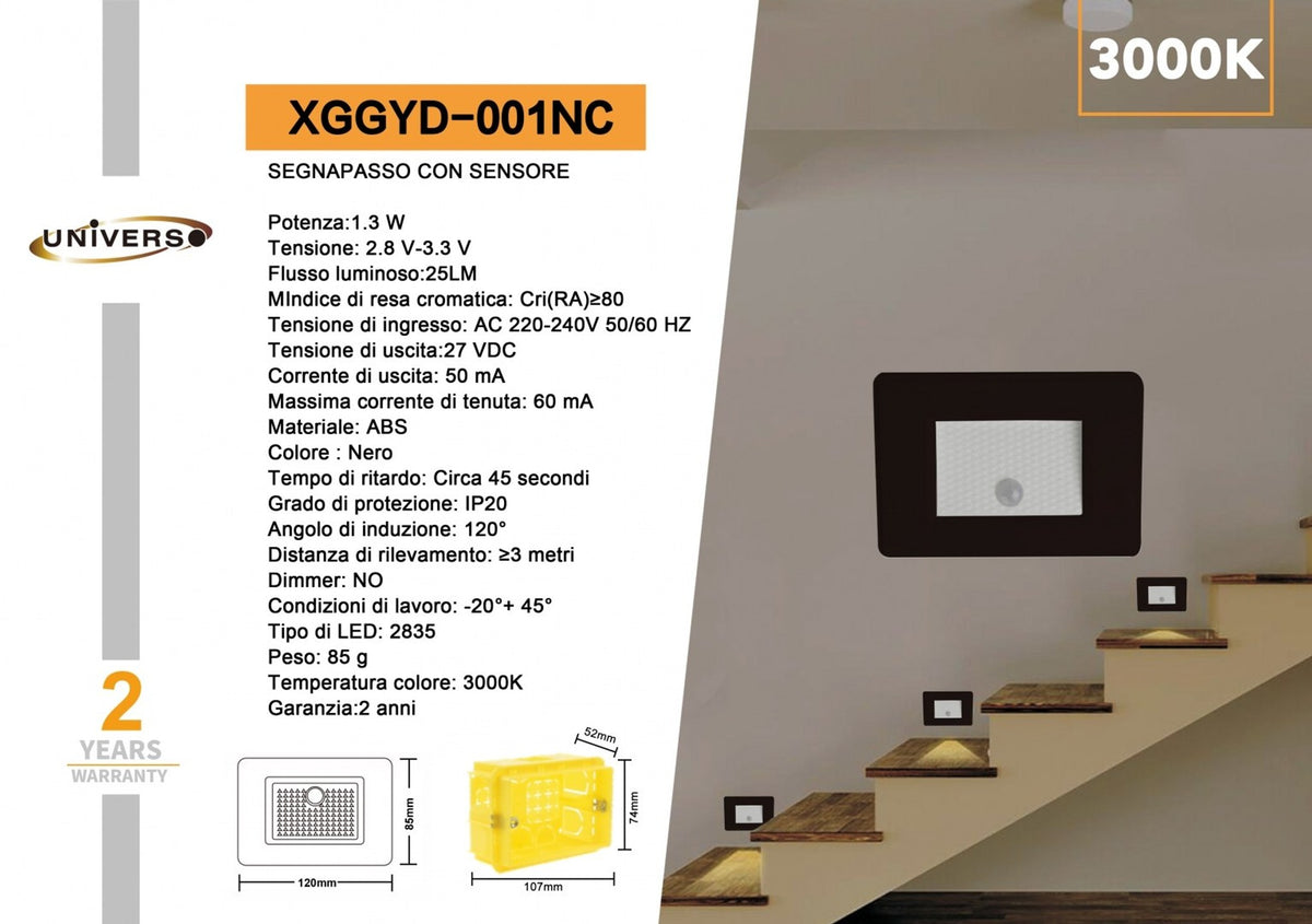 Luce da giardino e da percorso – XGGYD-001NC