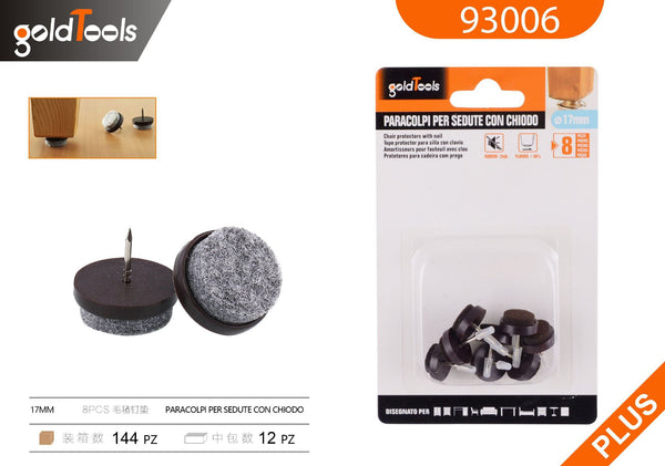 Feltrini e gommini 17MM – art. 93006