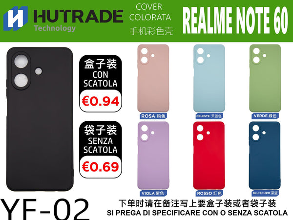 COVER COLORATA REALME NOTE 60 – YF02 006880