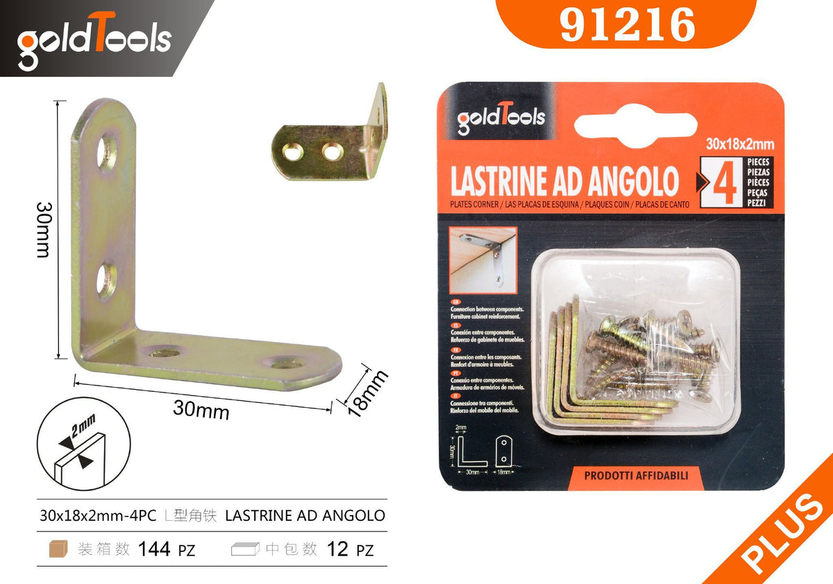 Angolari e piastre