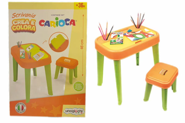 Scrivania Crea e Colora con kit Carioca IAM622