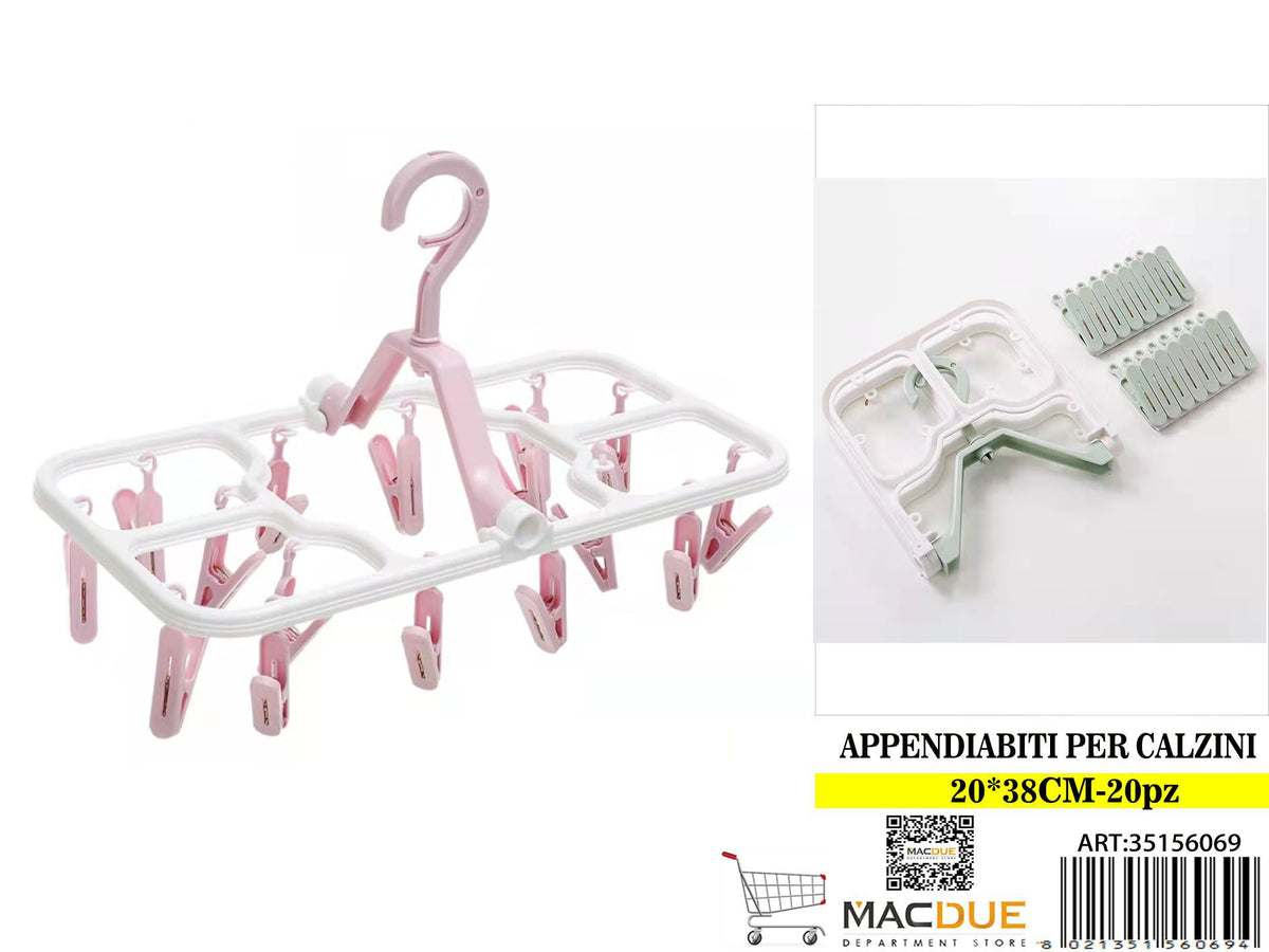 Appendiabiti per Calzini