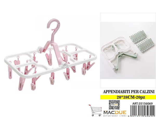 Appendiabiti per Calzini