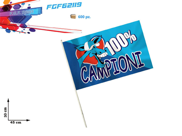 Bandiera campioni c/asta