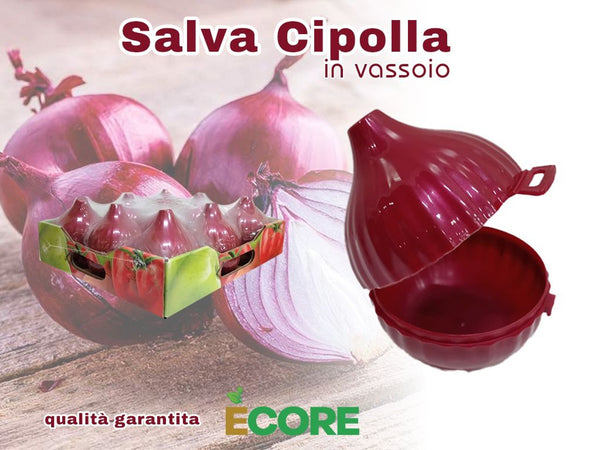 Contenitore salvacipolla con coperchio