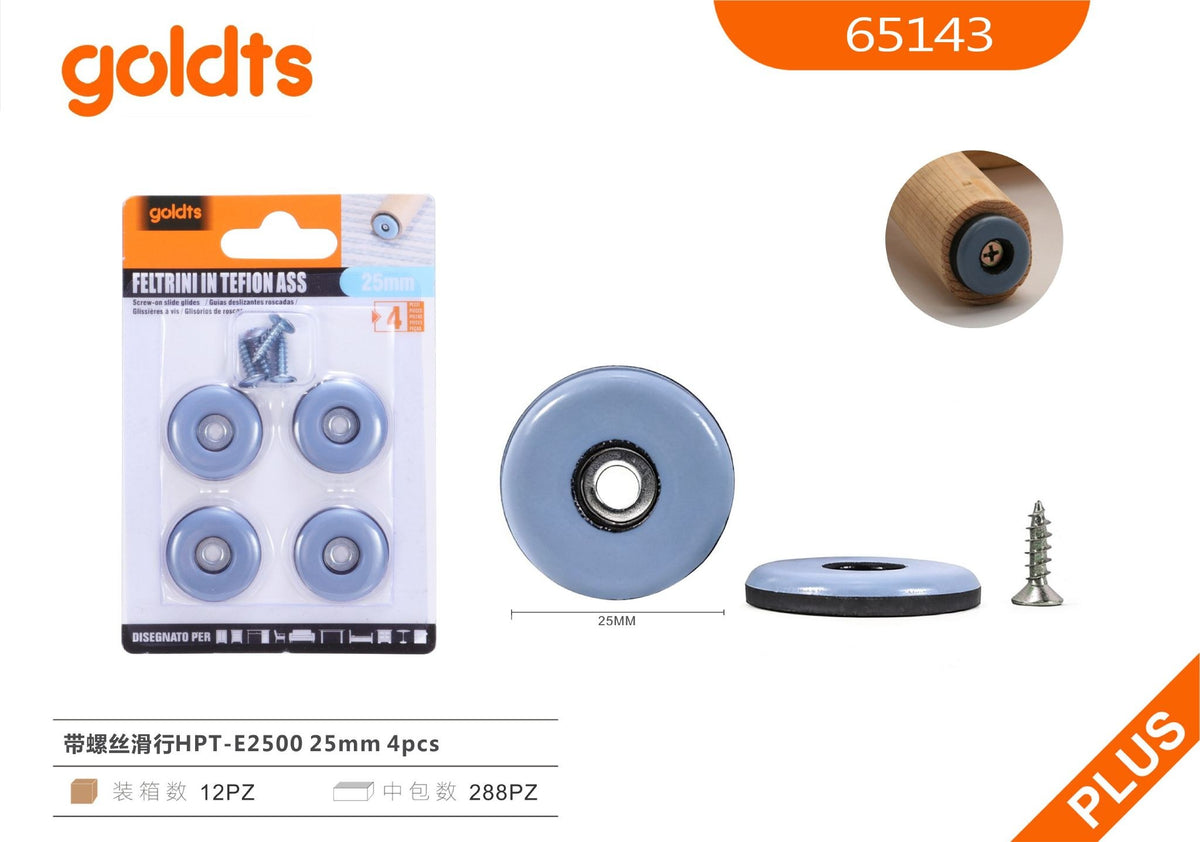 Feltrini e gommini 25mm – art. 65143