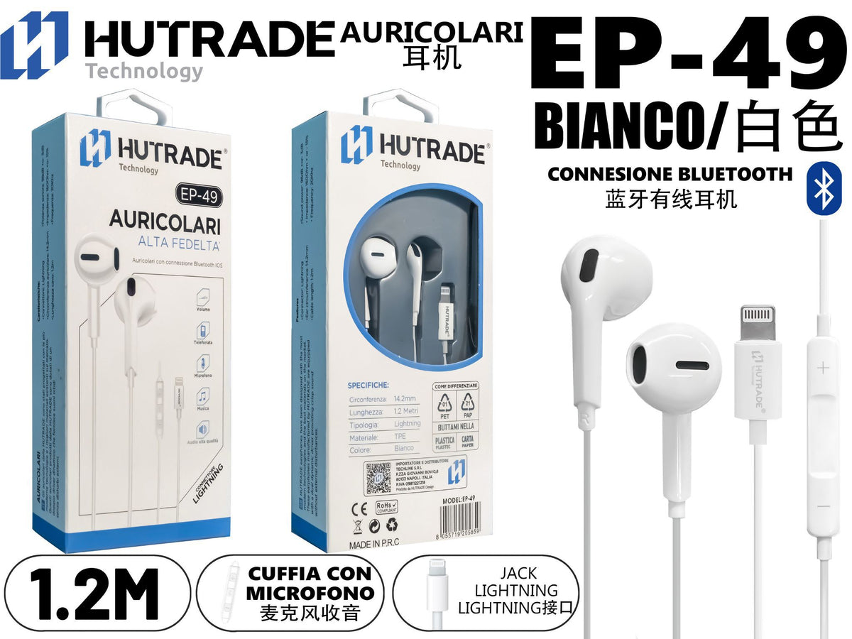 EP-49 AURICOLARE ATTACCO LIGHTNING