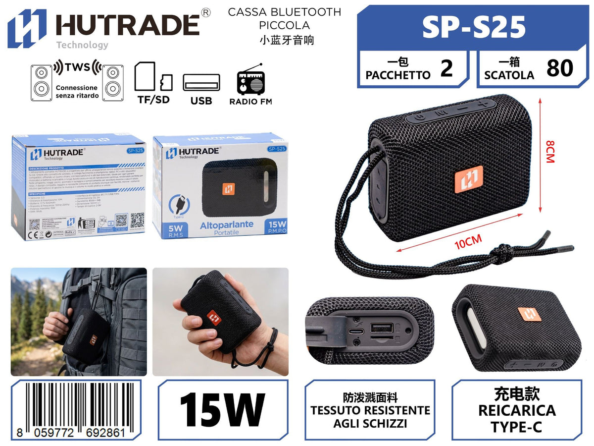 SP-S25 CASSA BLUETOOTH PICCOLA