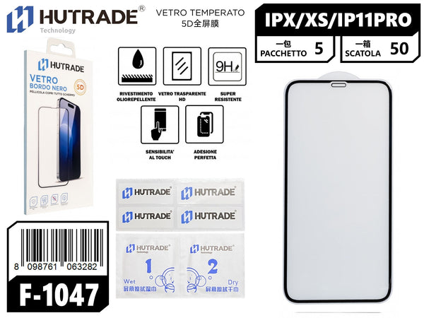 PELLICOLA DI VETRO 5D IPX/XS/11 PRO – F1047 530001