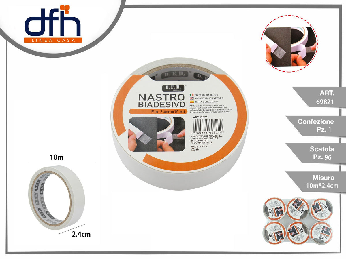 Nastro biadesivo 2.4cmx10m