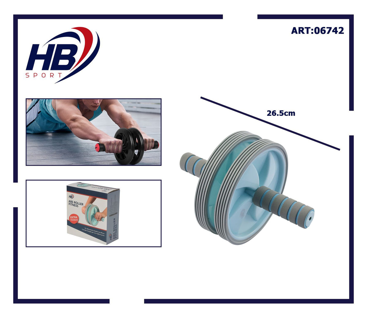 Abs roller fitness