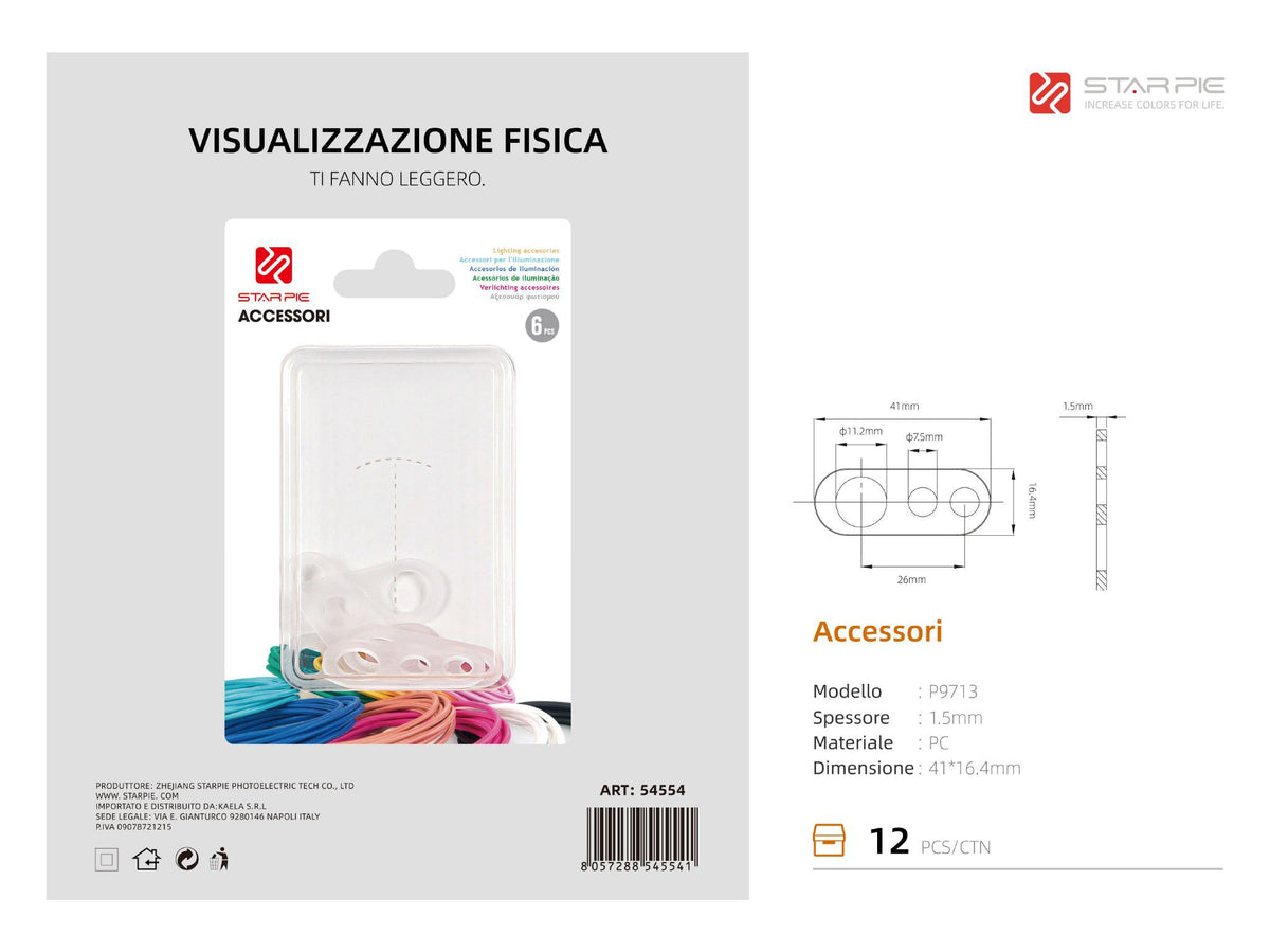 Accessori di montaggio per lampade – art. 54554