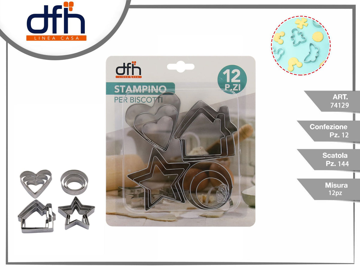 STAMPO PER DOLCI 12 pz